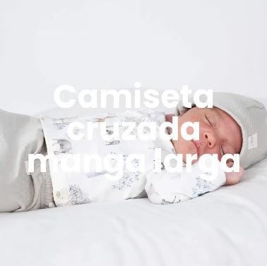 Camiseta Cruzada Manga Larga