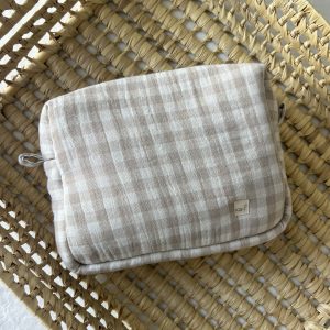 Neceser Muselina Vichy Sand